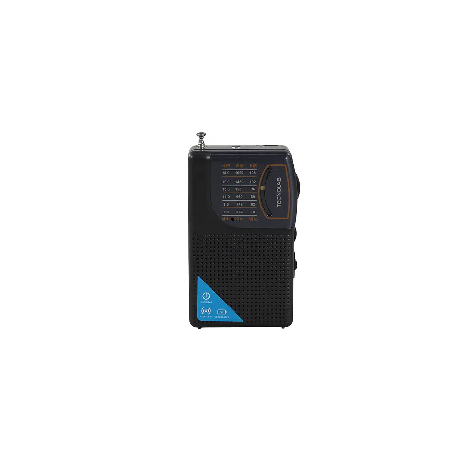 Radio portátil de bolsillo recargable TecnoLab 03-TL867 4
