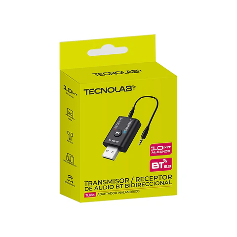 Transmisor / Receptor de Audio BT TecnoLab 03-TL884