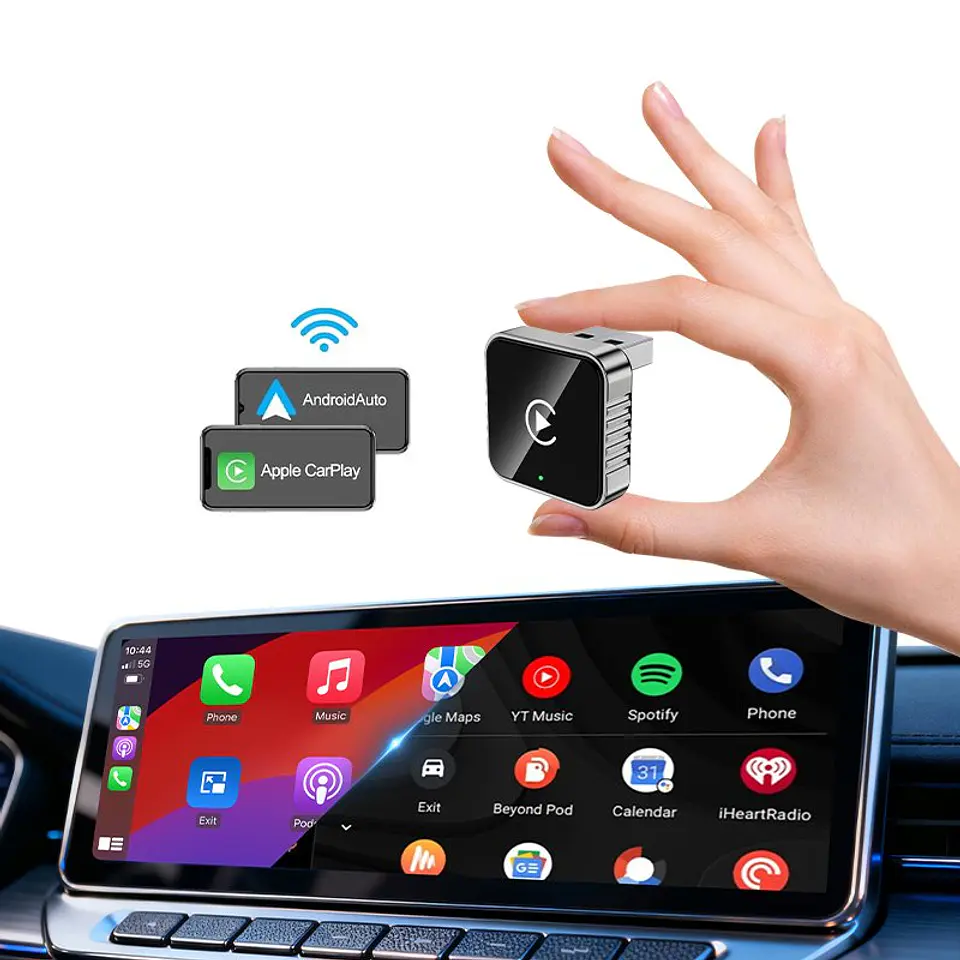 Adaptador Inalámbrico 2 en 1 para CarPlay TecnoLab TL907 3