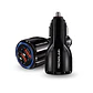 Cargador auto USB QC 3.0 TecnoLab 03-TL048BK - Miniatura 2