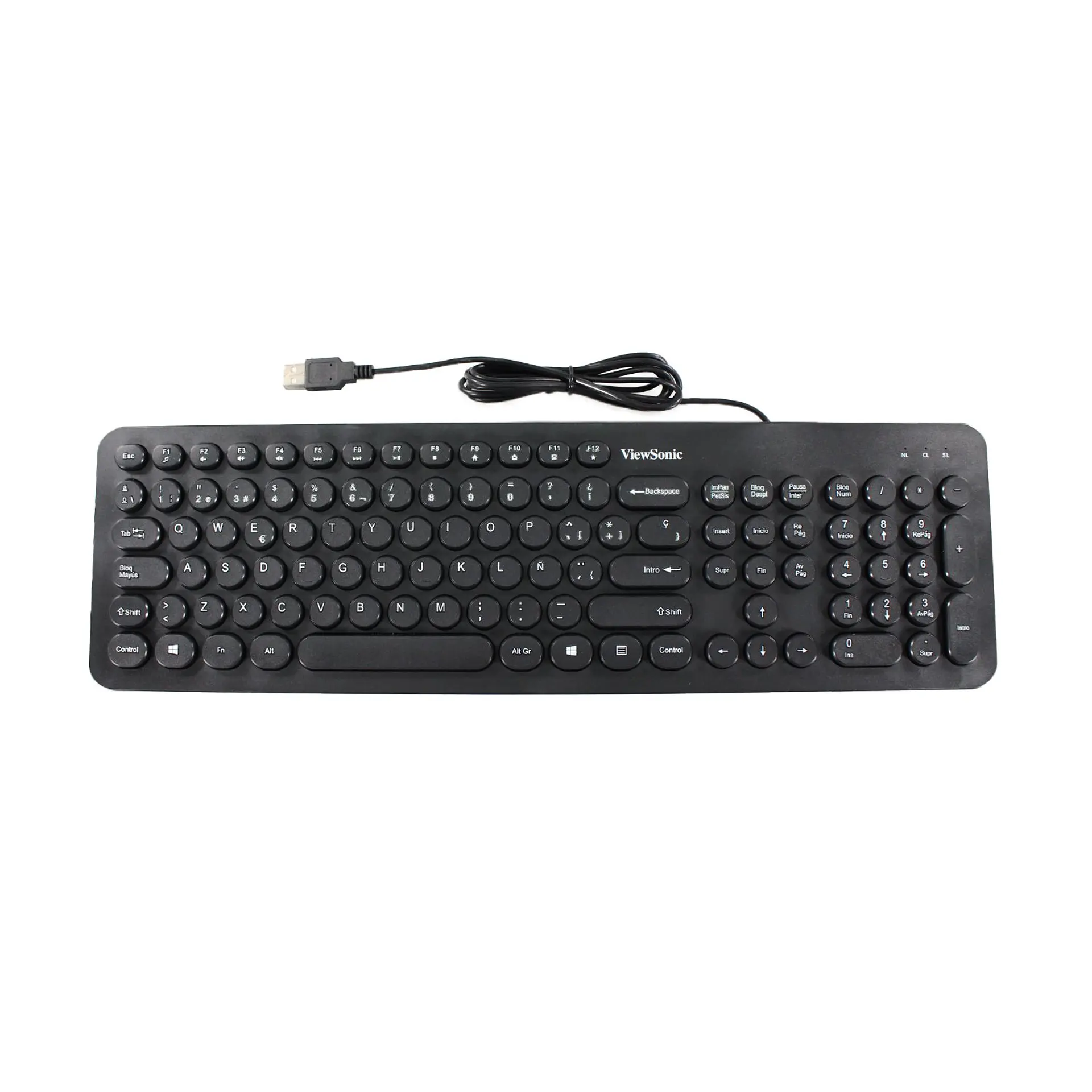 Teclado USB español ViewSonic KU334 2