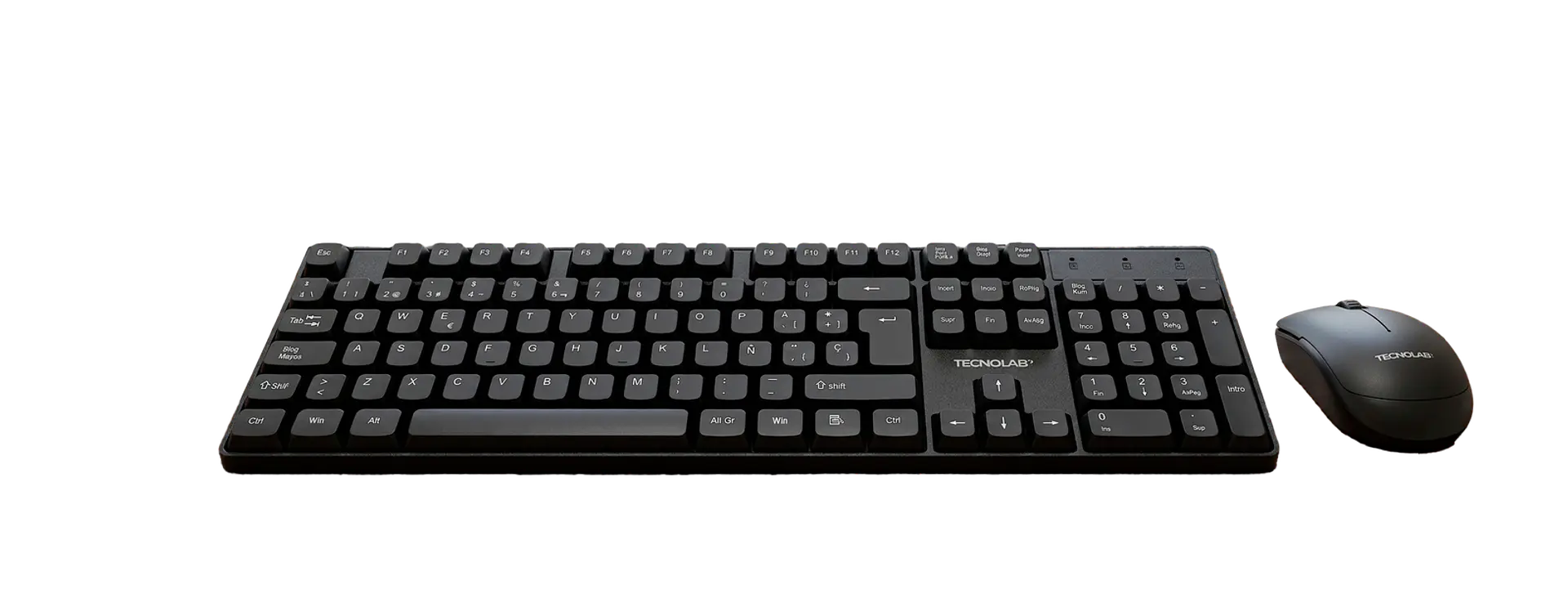 Kit teclado y mouse inalámbrico TecnoLab TL645 2