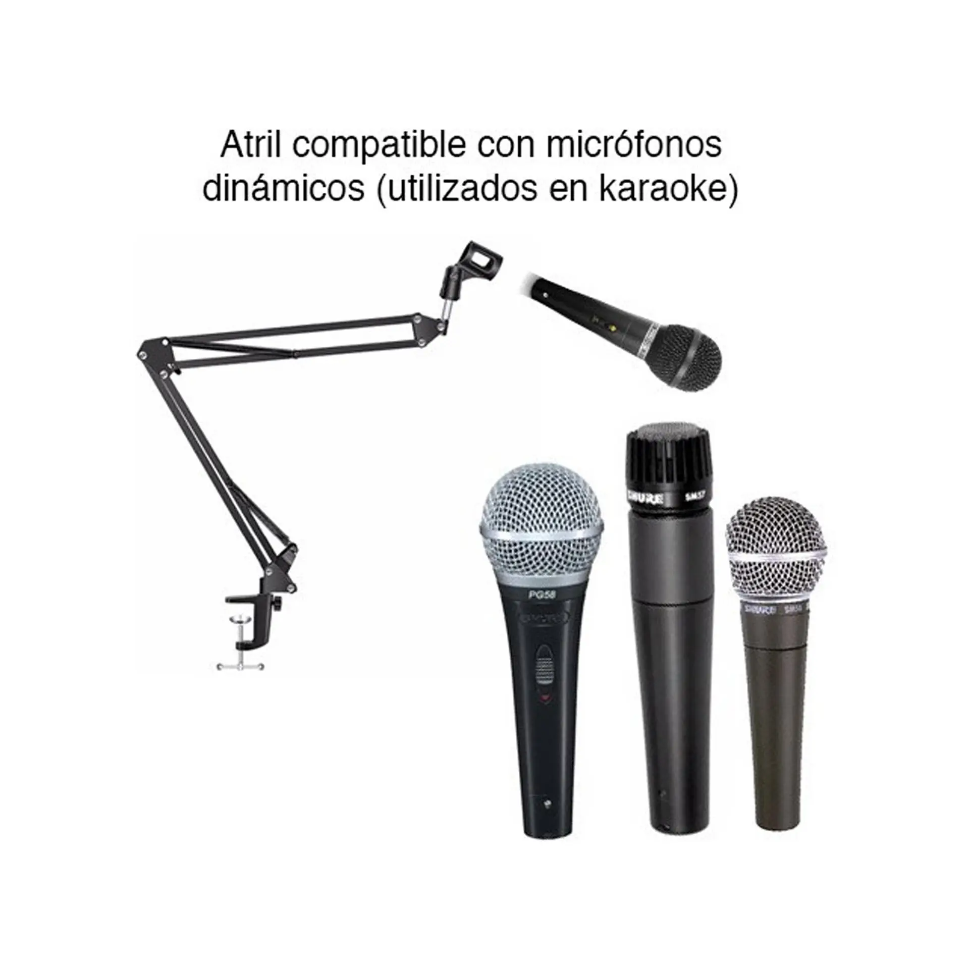 Atril para micrófono ajustable AudioPro 03-AP02034 2