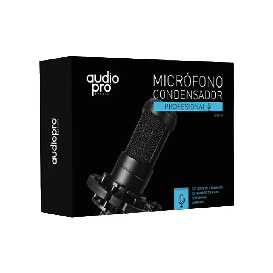 Micrófono condensador profesional AudioPro 03-AP02039 2