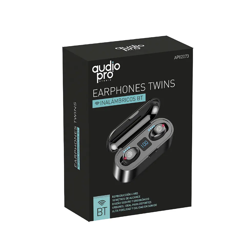 Audífono inalámbrico AudioPro 03-AP02073BK 3