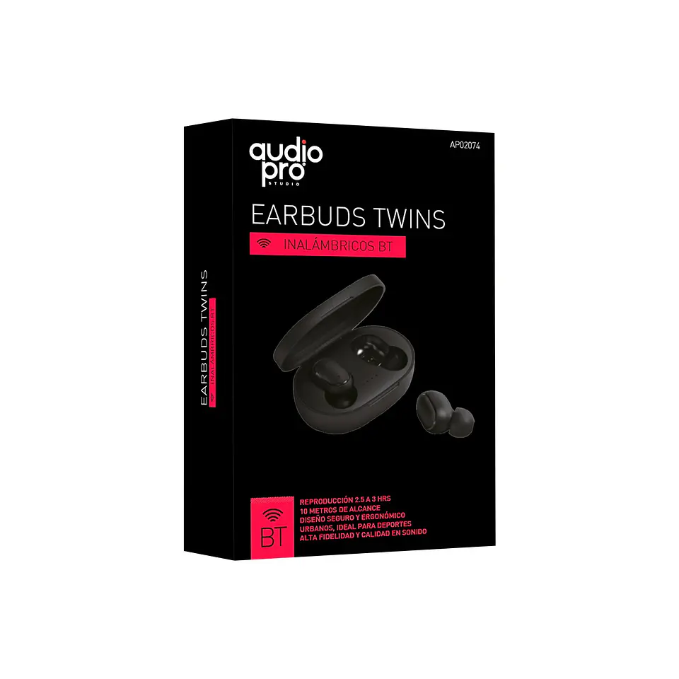 Audífono inalámbrico AudioPro 03-AP02074BK 3