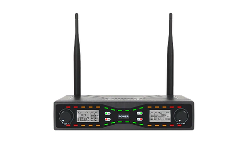 Sistema Dual de Micrófonos Inalámbricos AudioPro 03-AP02121