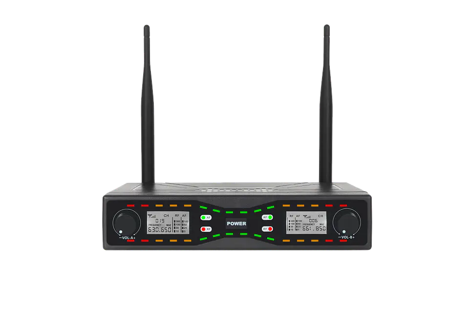 Sistema Dual de Micrófonos Inalámbricos AudioPro 03-AP02121 2