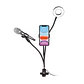 Soporte SmartPhones y micrófono con aro led DBlue 03-DBSC061 - Miniatura 1