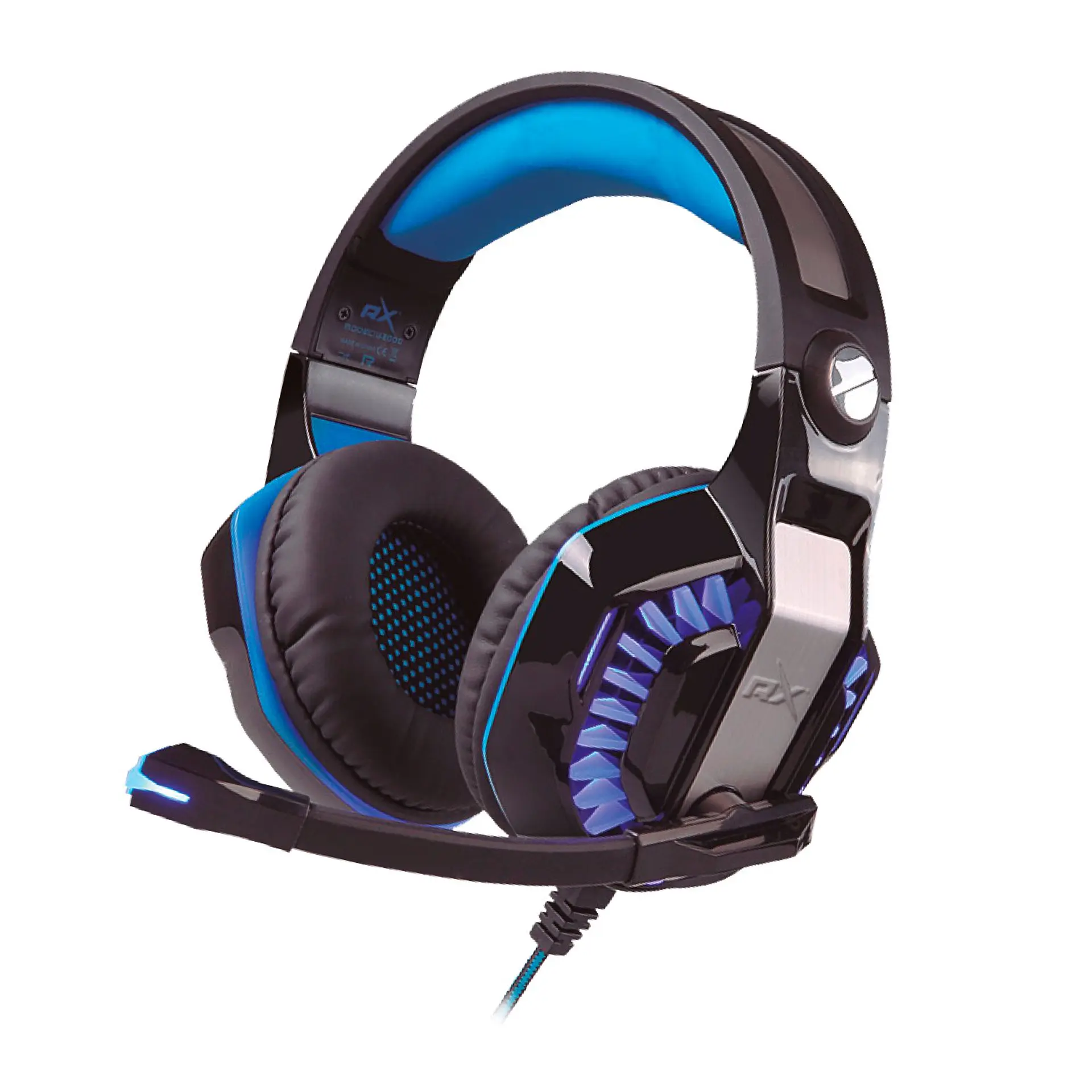 Audífono Gamer Con Led y Micrófono ReptileX 03-RX0036 2
