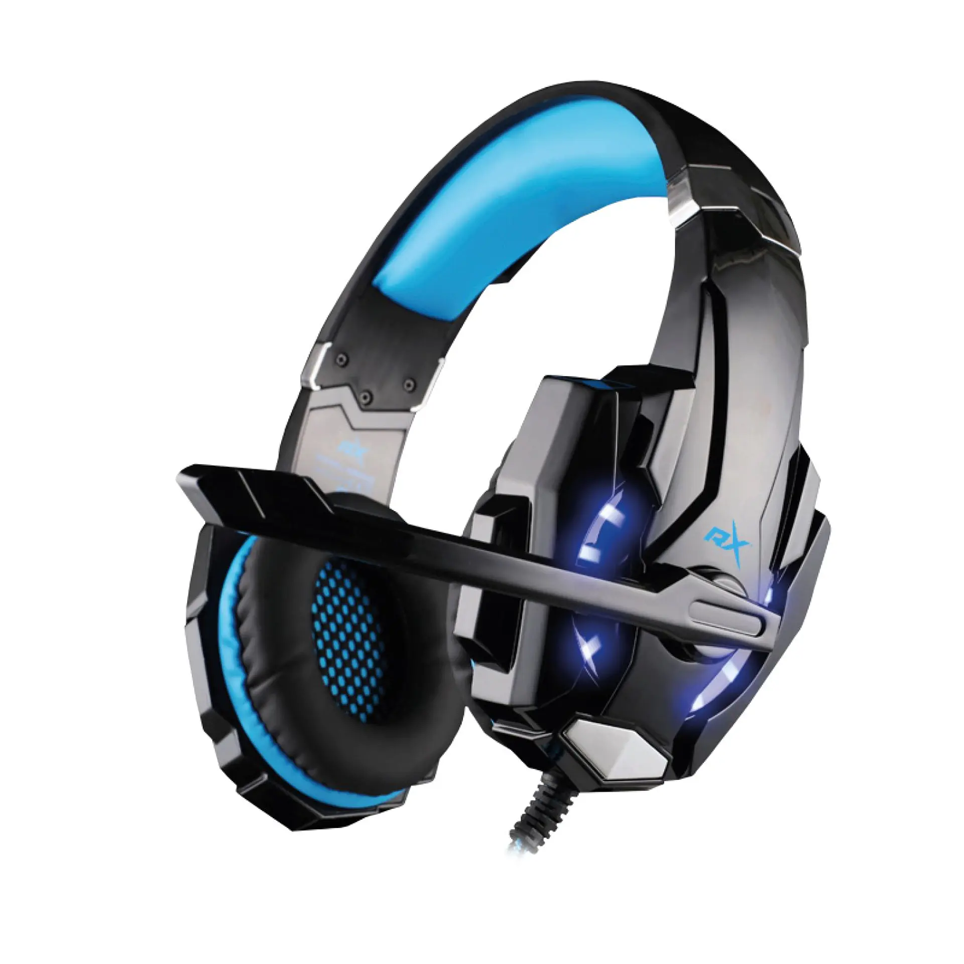 Audífono Gamer Con Led y Micrófono ReptileX 03-RX0038 2