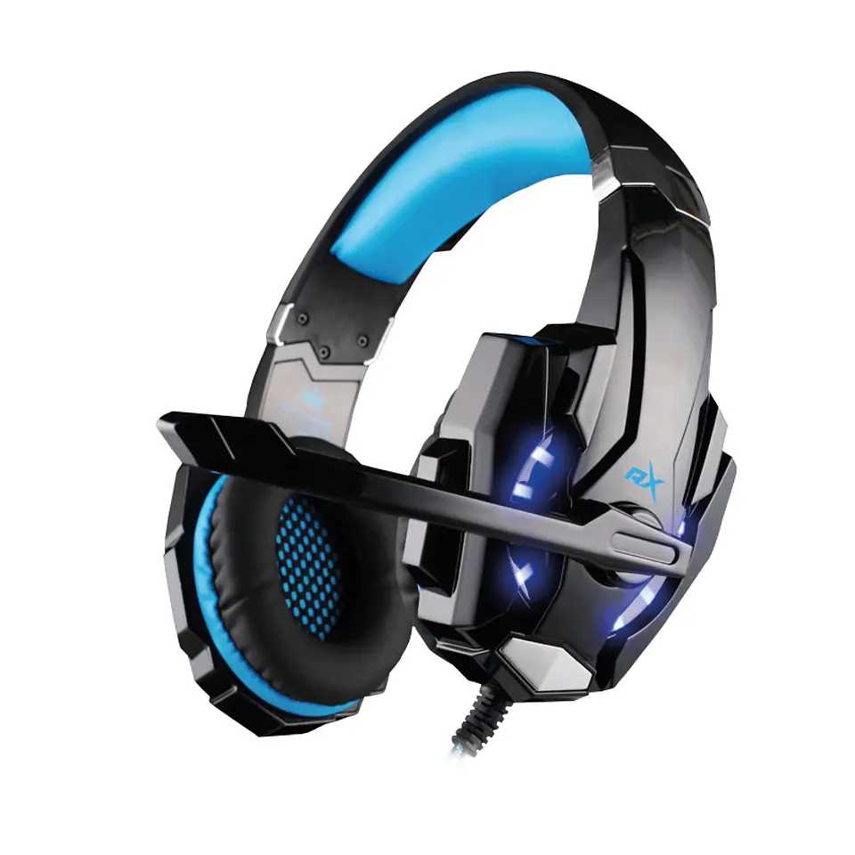 Audífono Gamer Con Led y Micrófono ReptileX 03-RX0038 2