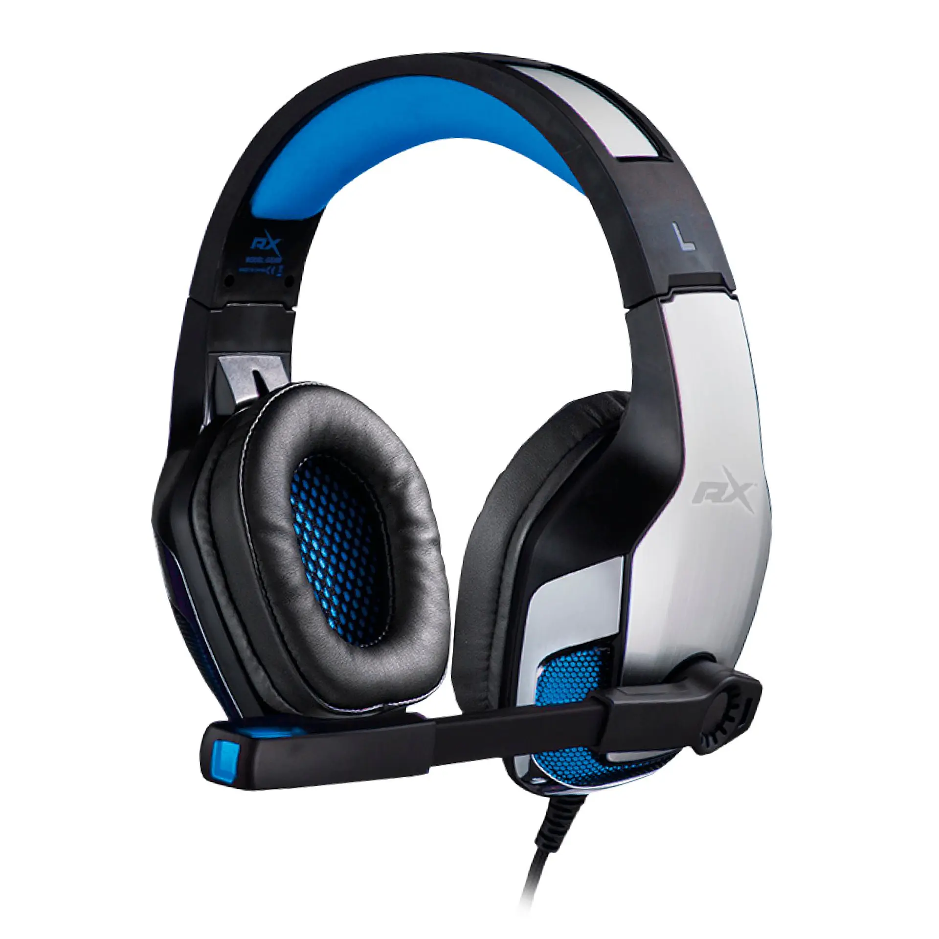 Audífono Gamer Con Led y Micrófono ReptileX 03-RX0040 2