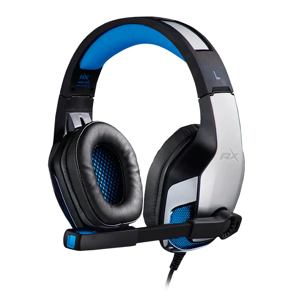 Audífono Gamer Con Led y Micrófono ReptileX 03-RX0040 2