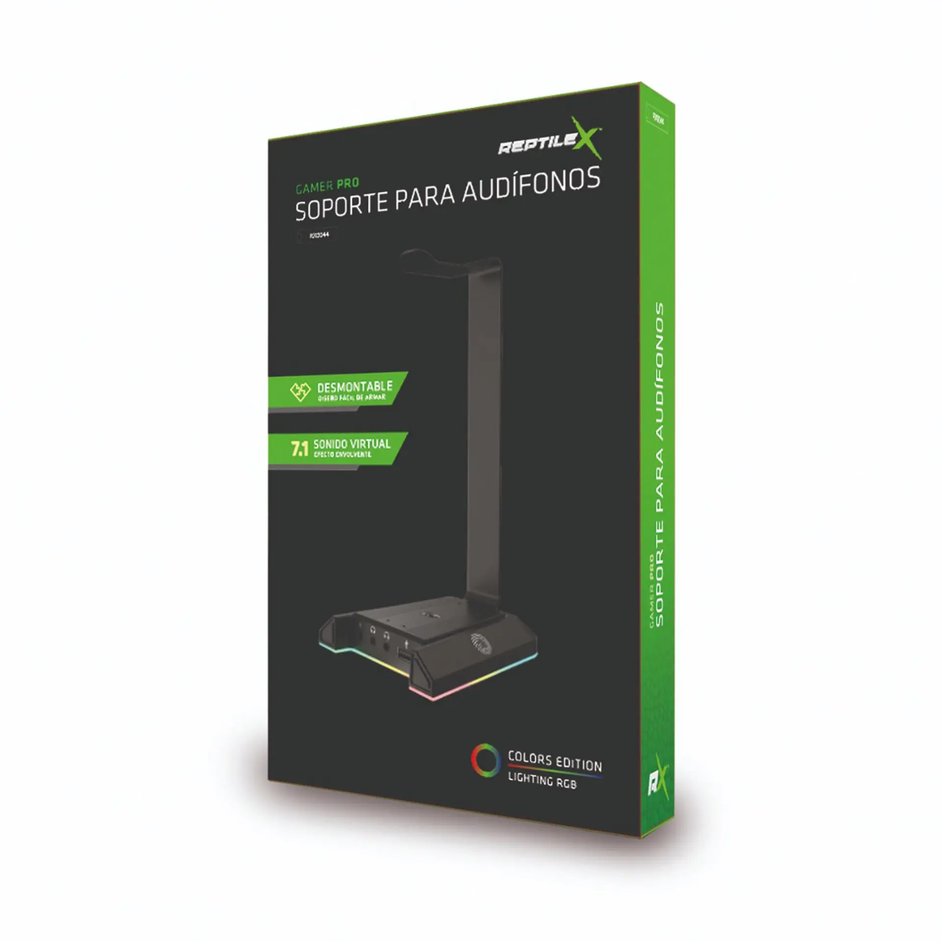 Soporte para audífonos con USB ReptileX 03-RX0044 1