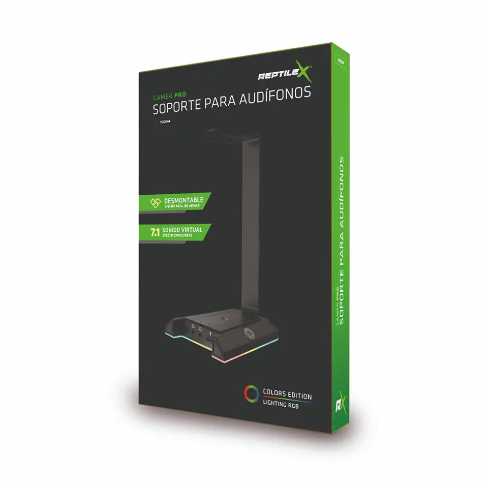 Soporte para audífonos con USB ReptileX 03-RX0044 1