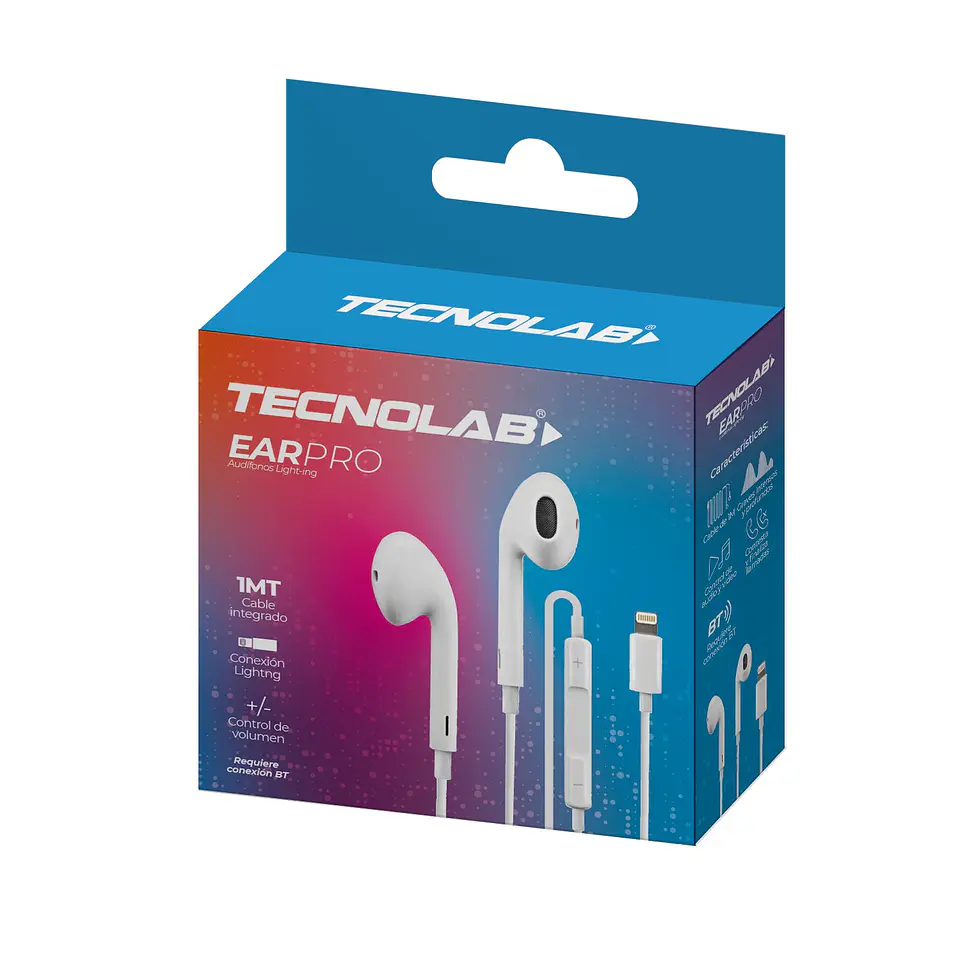 Audífono lightning BT TecnoLab 03-TL340 1