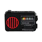 Radio solar portátil con interfaz tipo c TecnoLab 03-TL847R - Miniatura 2