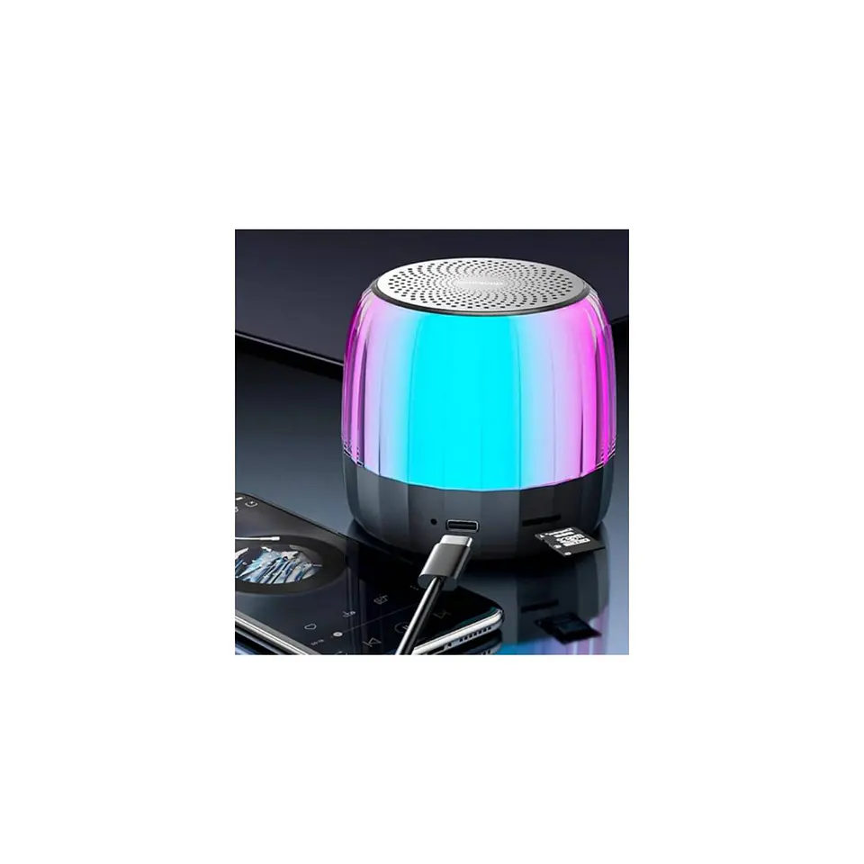 Parlante Portátil K3Plus, Bt V5.2, 3H Lenovo 09-K3PLUS/BK 2