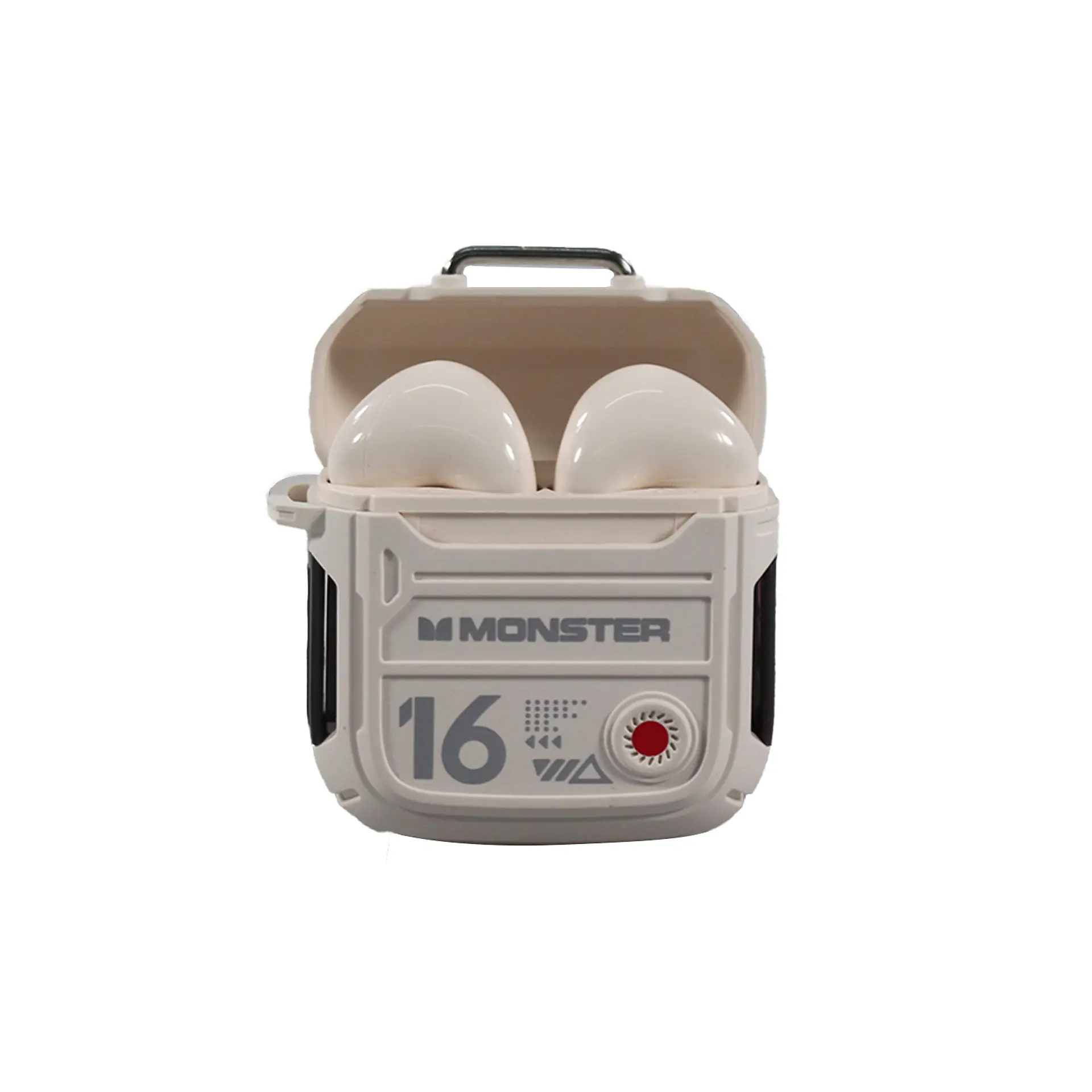 Audífono BT V5.3 Beige MONSTER 09-XKT16/BE 4