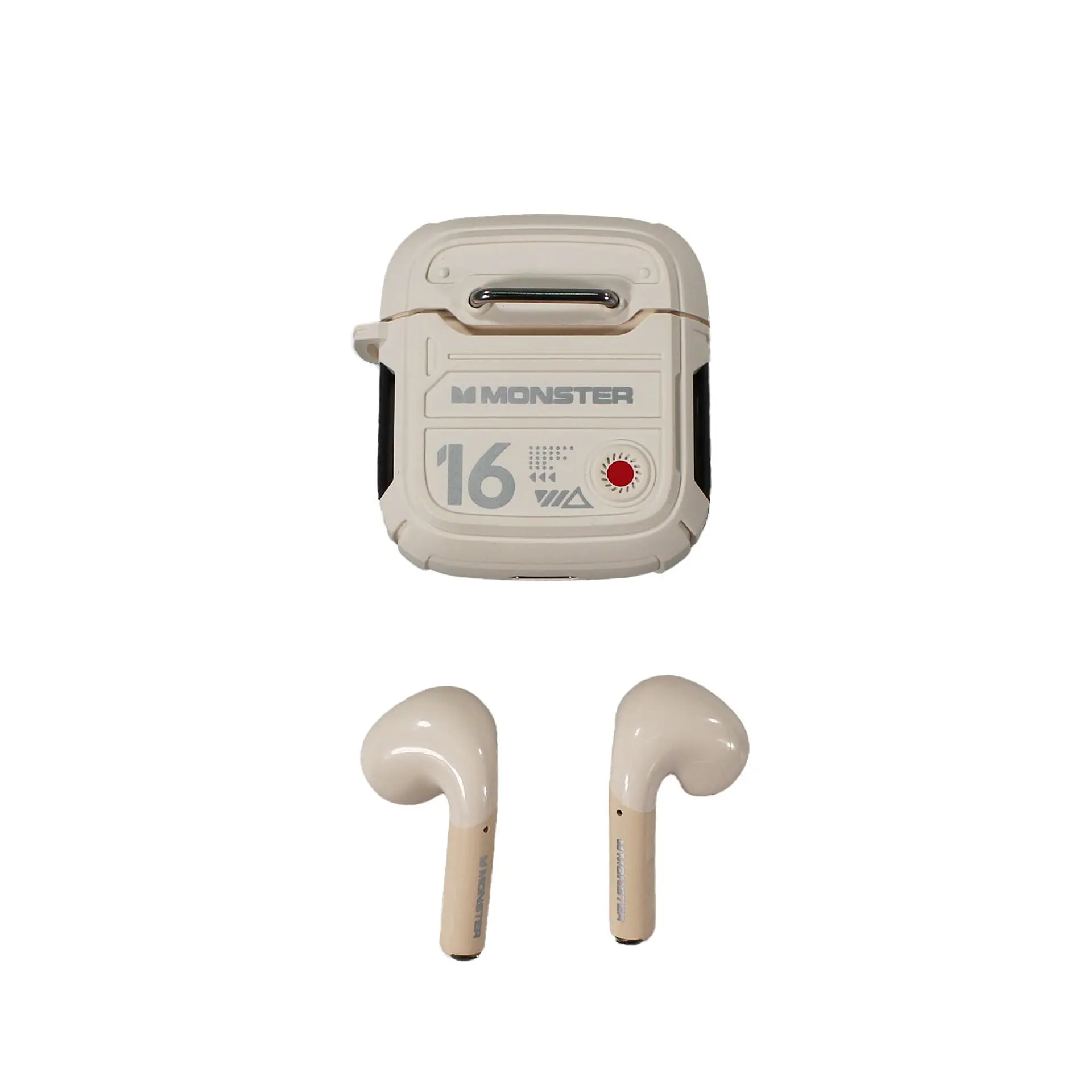 Audífono BT V5.3 Beige MONSTER 09-XKT16/BE 5