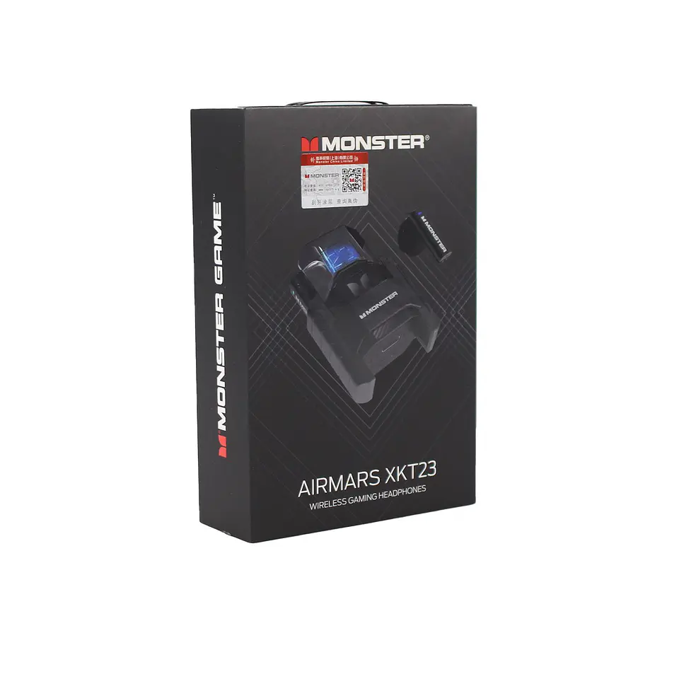 Audífono Bt V5.3 Uso Continuo 4 Hrs MONSTER 09-XKT23/BK 2