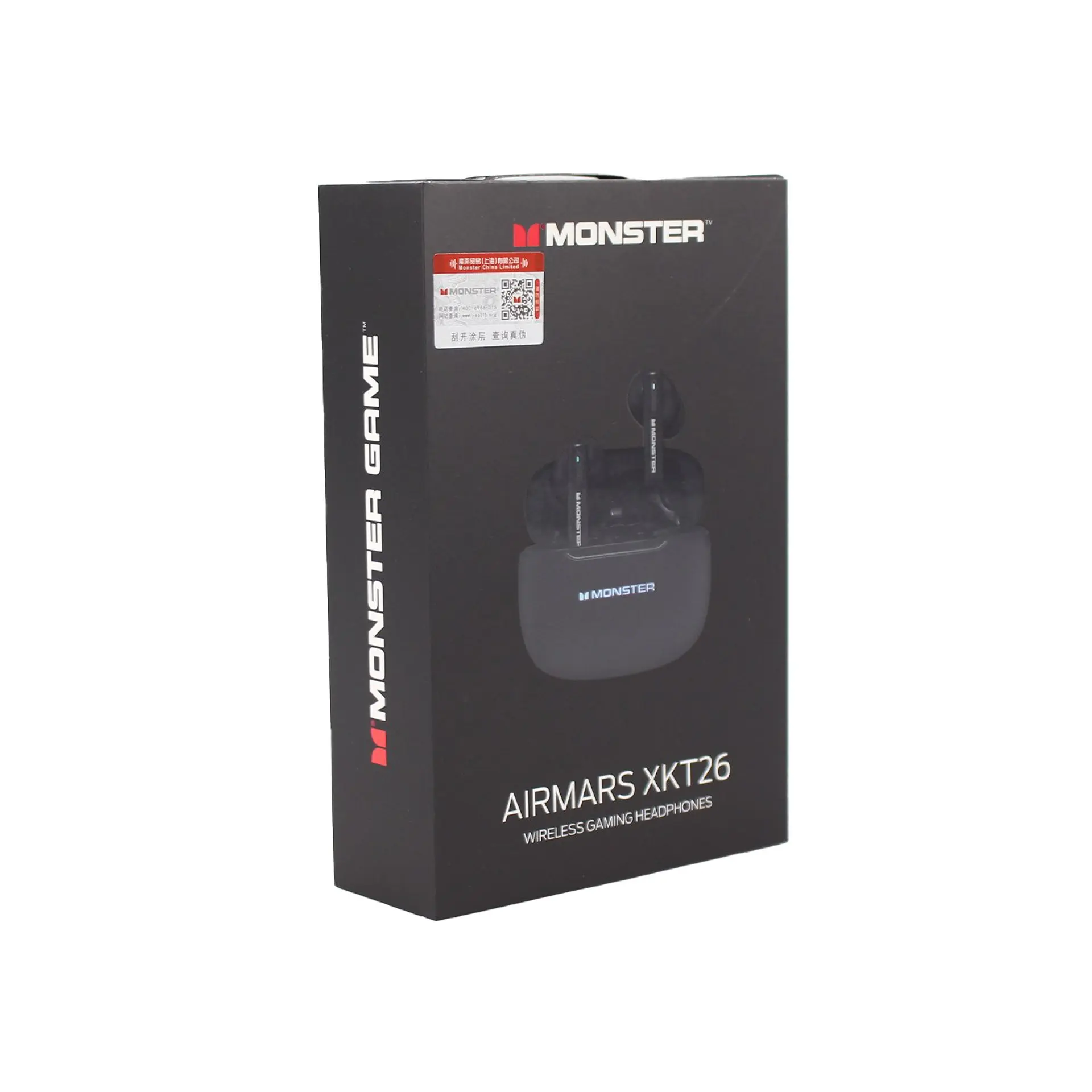 Audífono Bt V5.4 Uso Continuo 4 Hrs MONSTER 09-XKT26/BK 2
