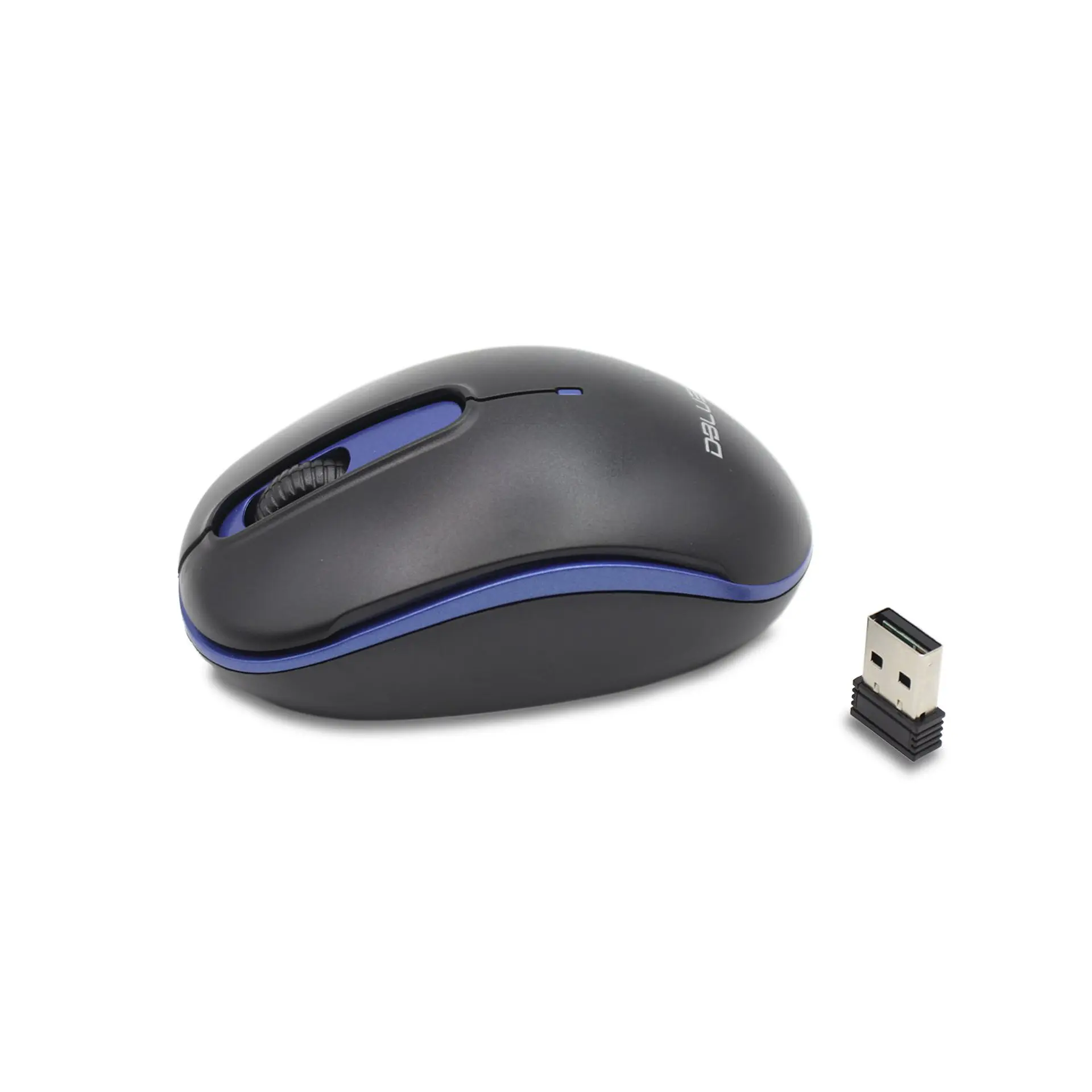 Mouse Inalámbrico Óptico 3D , 2.4 GHZ DBlue 03-DBM2307BL 3