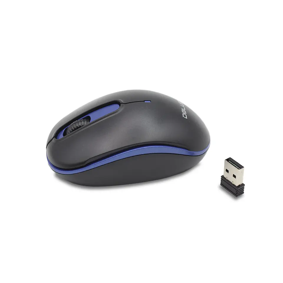 Mouse Inalámbrico Óptico 3D , 2.4 GHZ DBlue 03-DBM2307BL 3