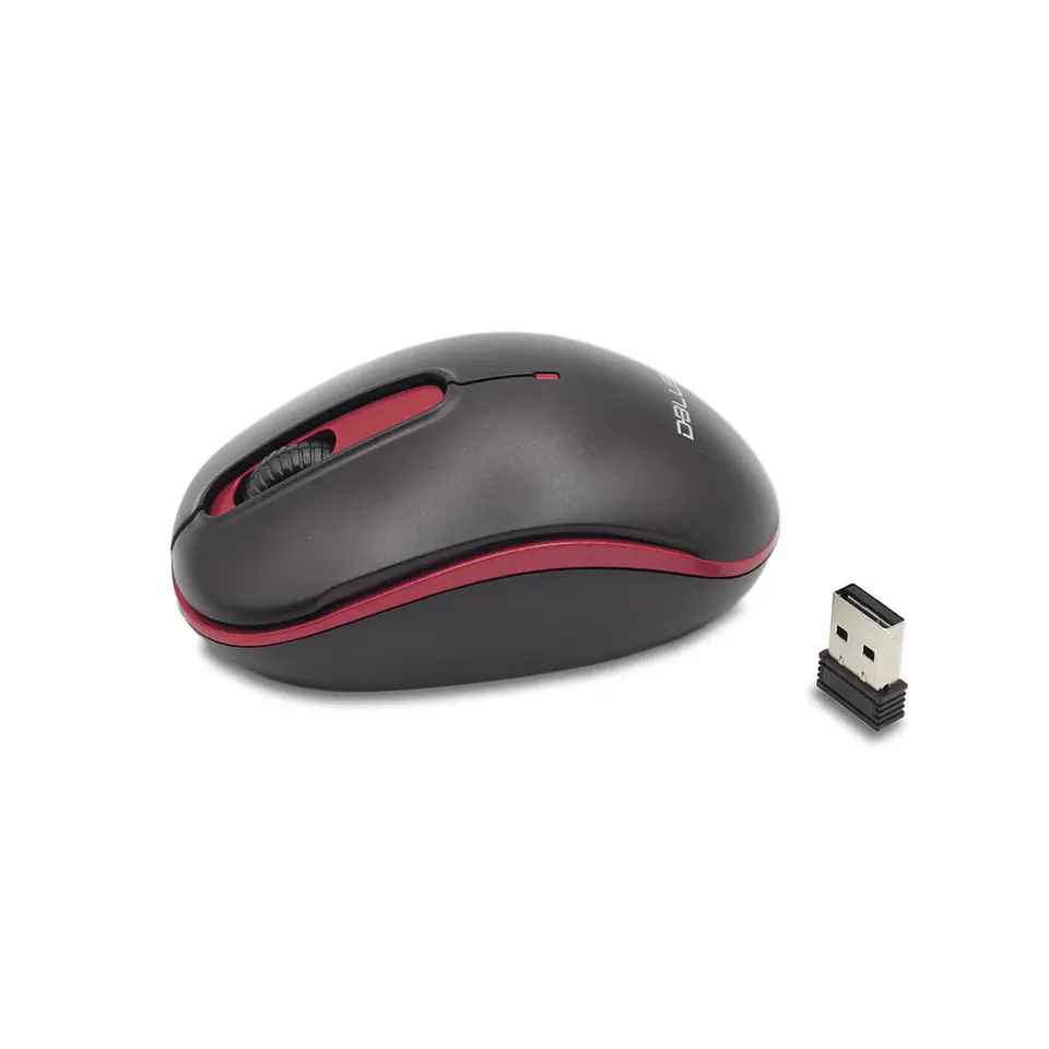 Mouse Inalámbrico Óptico 3D , 2.4 GHZ DBlue 03-DBM2307R 3