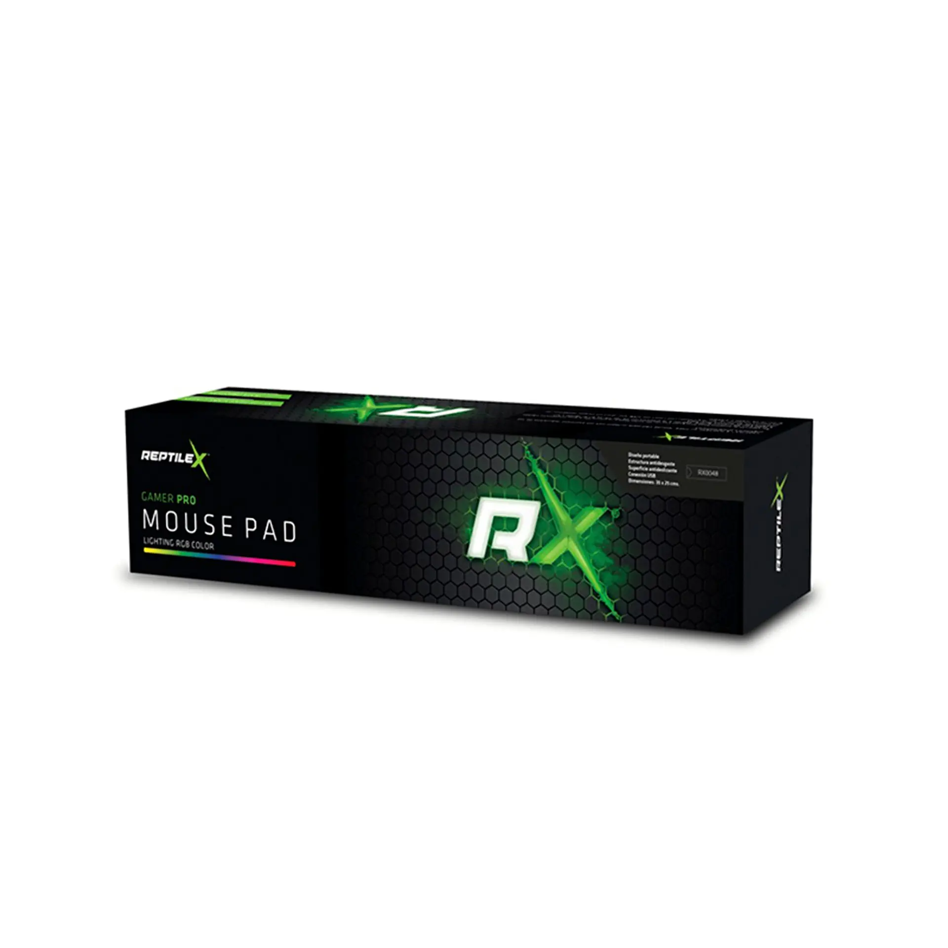 Mousepad DBlue USB 350x250x3mm ReptileX 03-RX0048 2