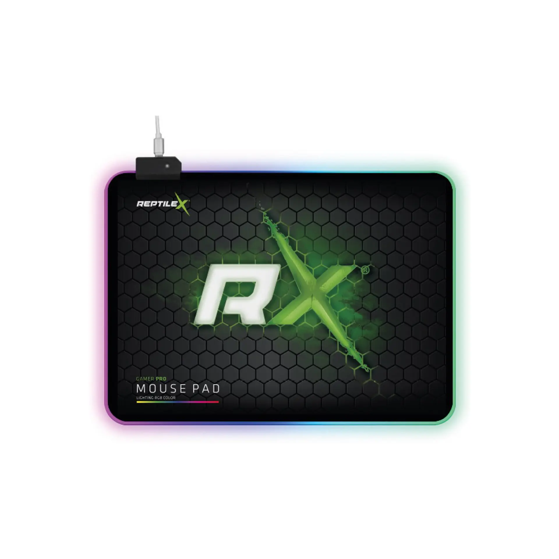 Mousepad DBlue USB 350x250x3mm ReptileX 03-RX0048 3