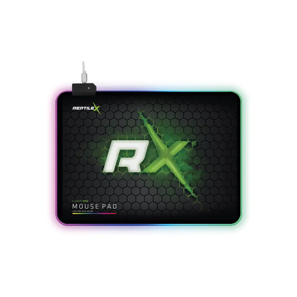 Mousepad DBlue USB 350x250x3mm ReptileX 03-RX0048 3