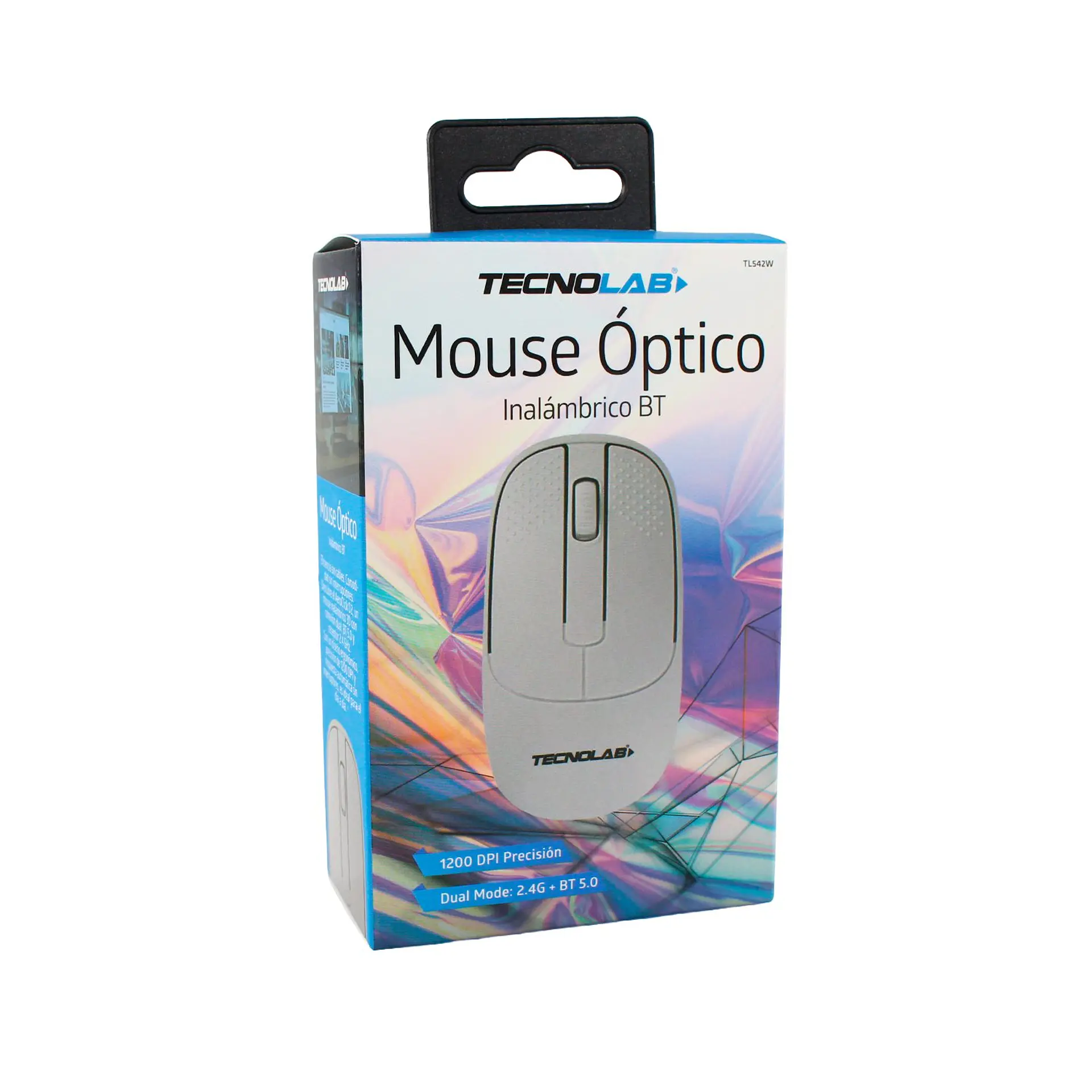 Mouse óptico inalámbrico dual TecnoLab 03-TL542W 4