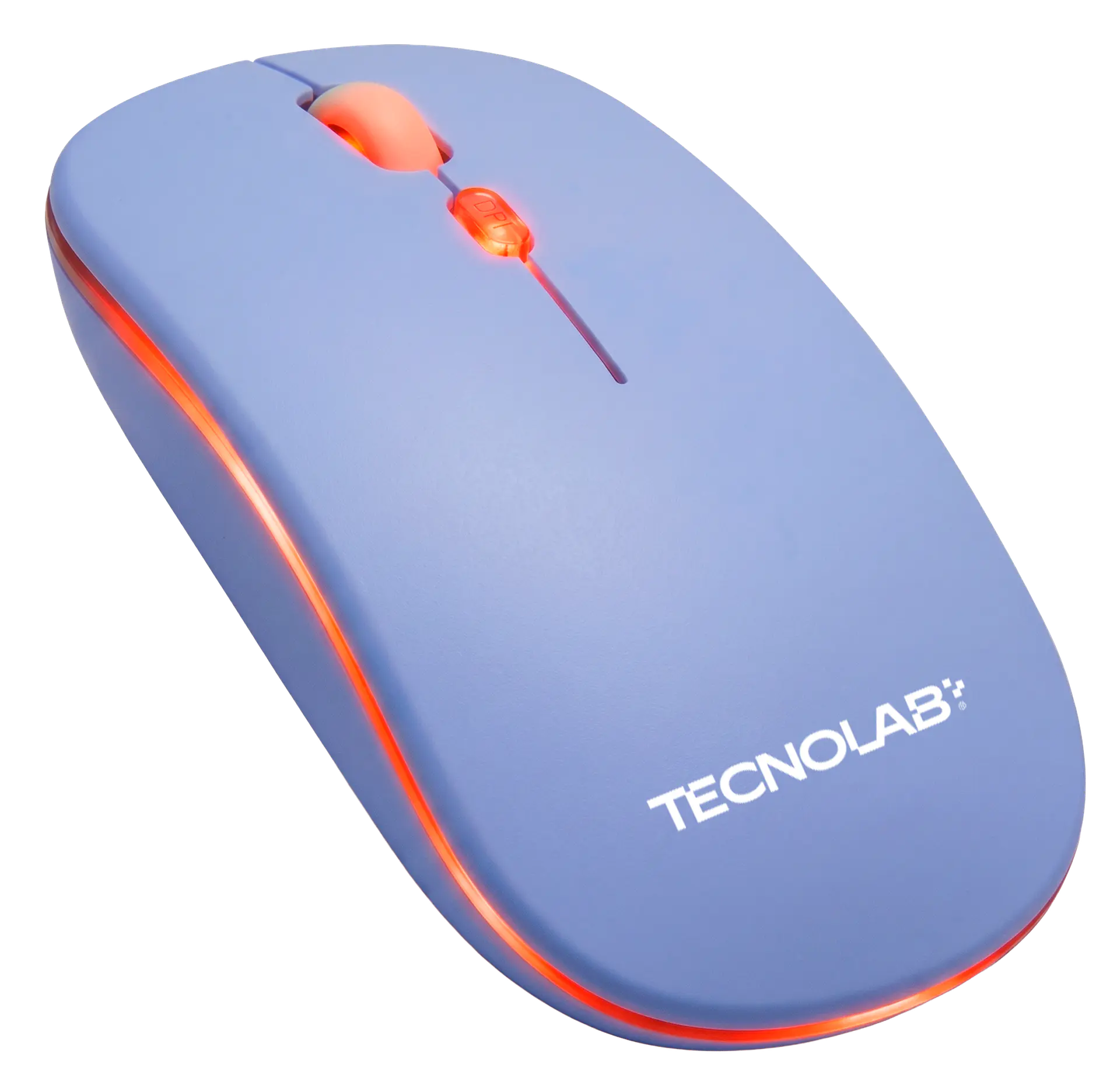 Mouse Óptico Inalámbrico Silencioso RGB TecnoLab 03-TL812BL 3