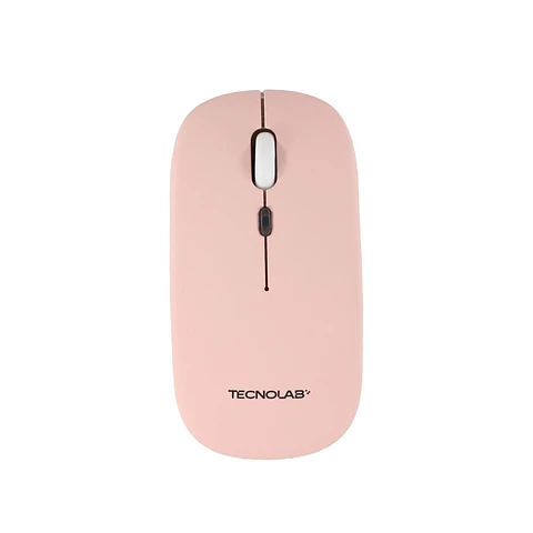 Mouse Óptico Inalámbrico Silencioso RGB TecnoLab 03-TL812P