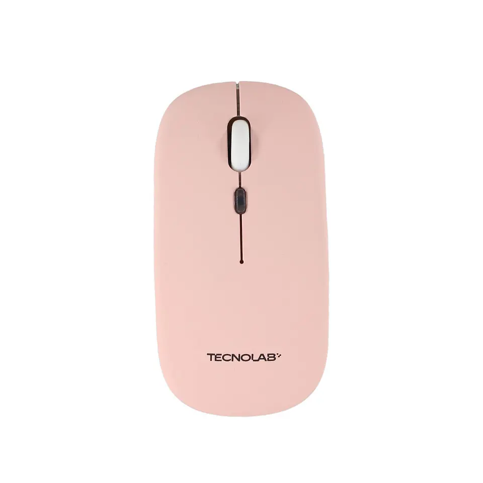 Mouse Óptico Inalámbrico Silencioso RGB TecnoLab 03-TL812P 2
