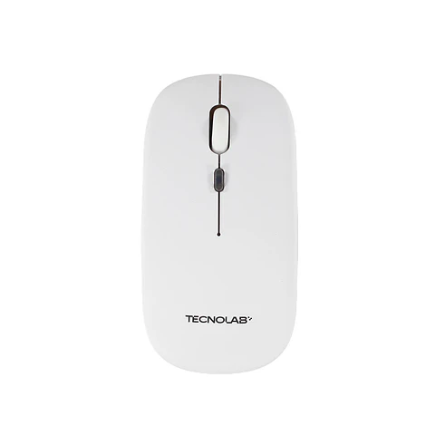 Mouse Óptico Inalámbrico Silencioso RGB TecnoLab 03-TL812W