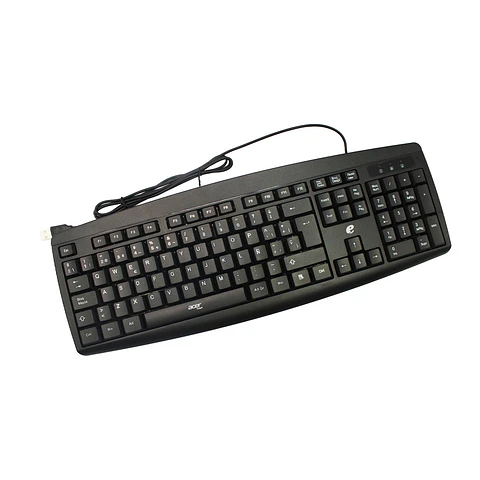 Kit Teclado + Mouse con cable Black ACER 09-EAK030