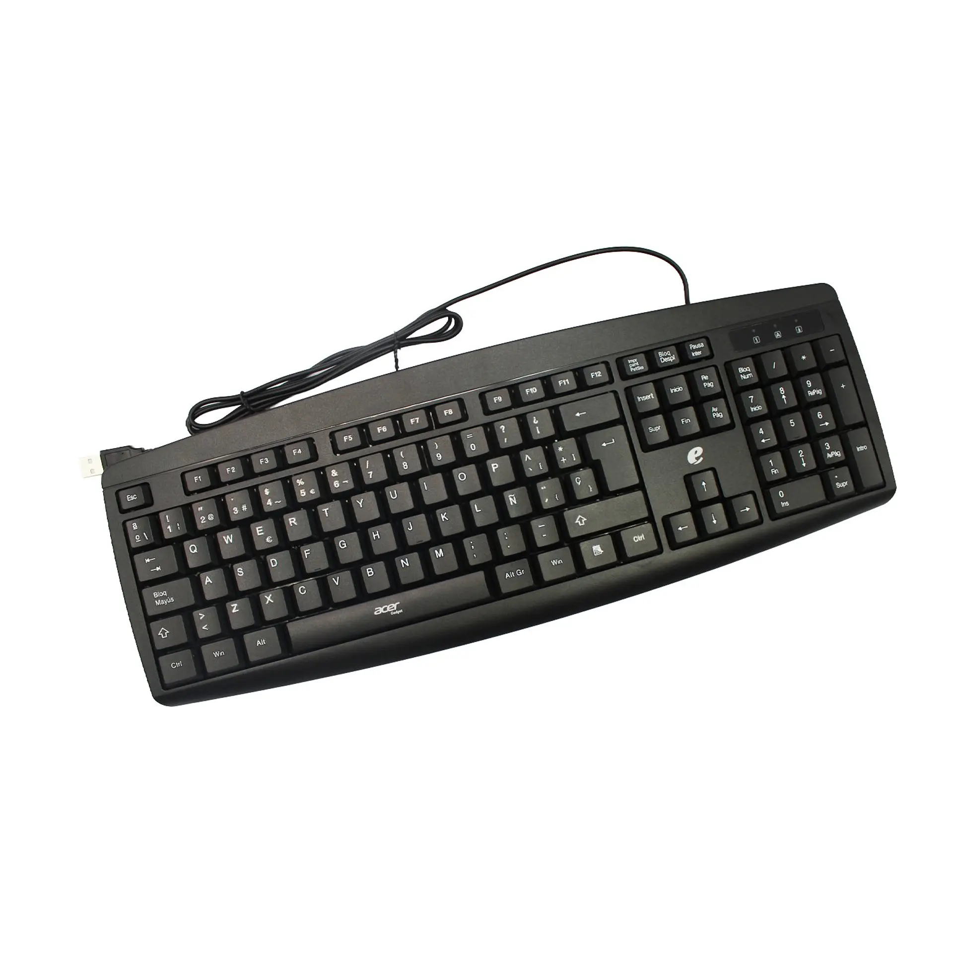 Kit Teclado + Mouse con cable Black ACER 09-EAK030 1