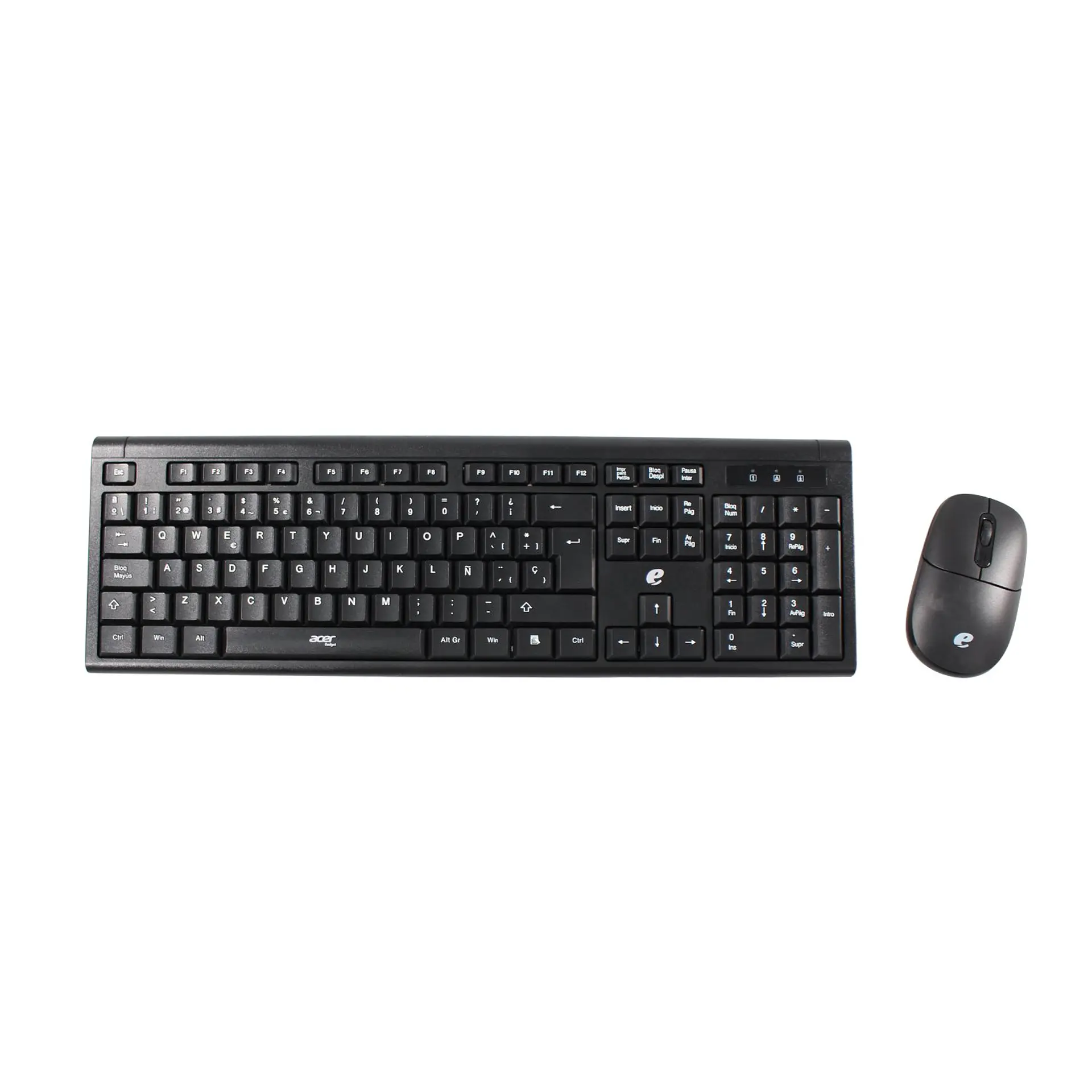 Kit Teclado y Mouse 2.4 negro ACER 09-EKW111 2