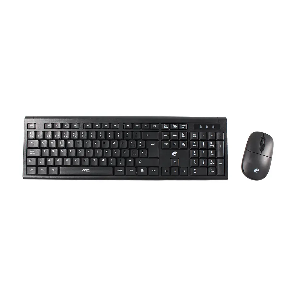 Kit Teclado y Mouse 2.4 negro ACER 09-EKW111 2