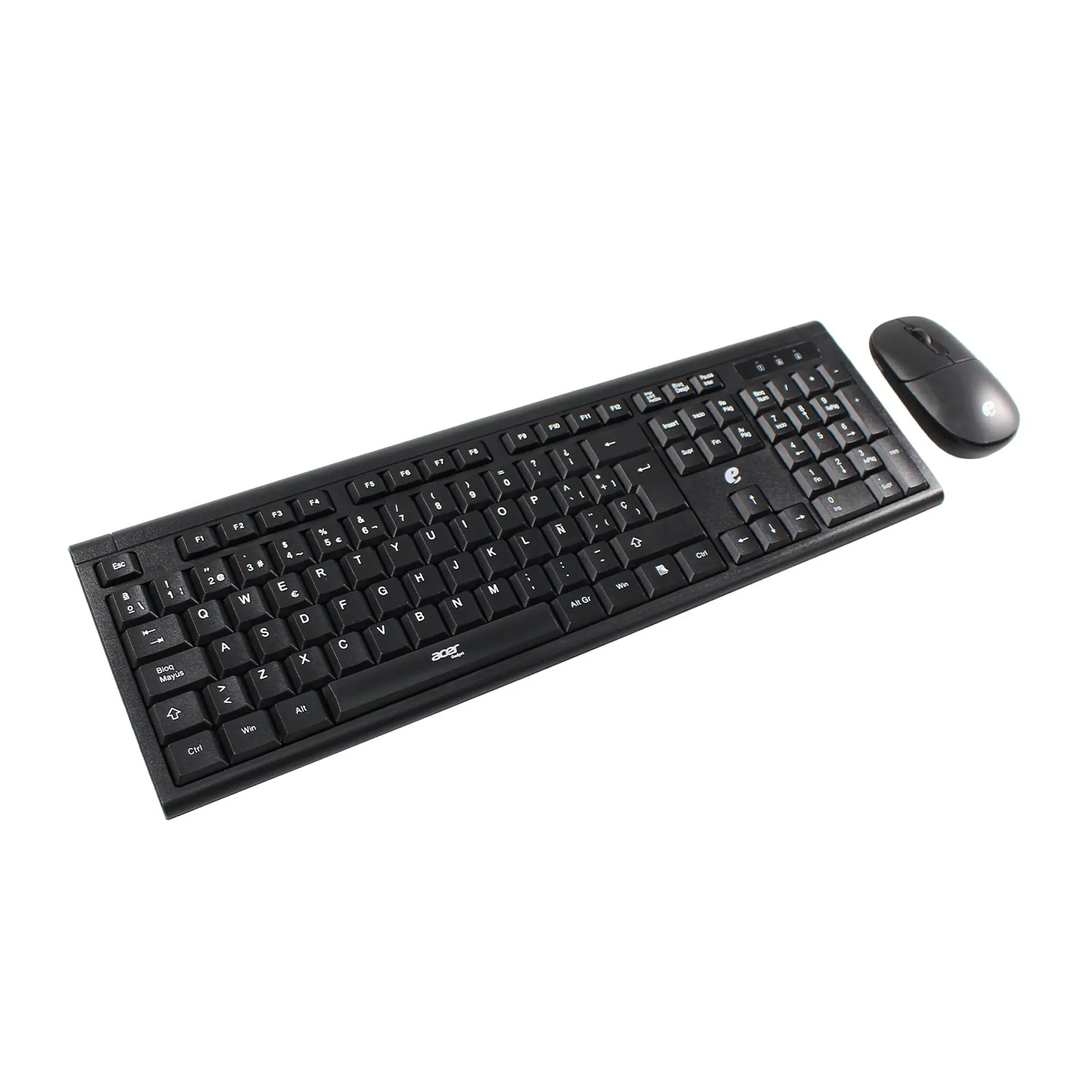 Kit Teclado y Mouse 2.4 negro ACER 09-EKW111 3