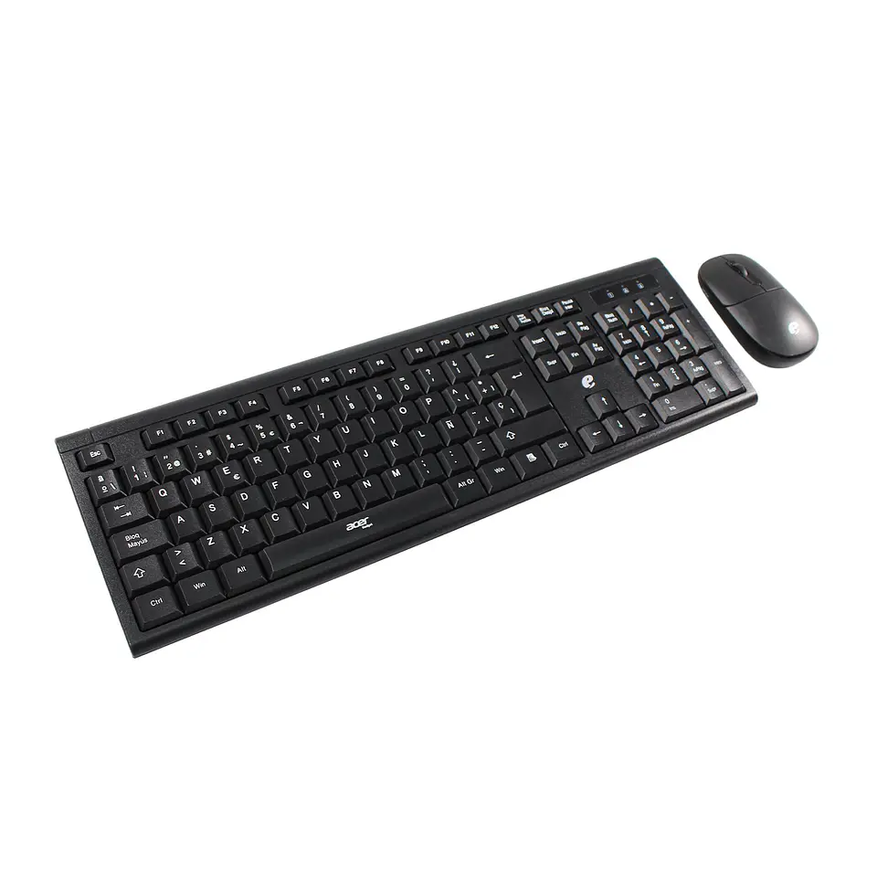 Kit Teclado y Mouse 2.4 negro ACER 09-EKW111 3