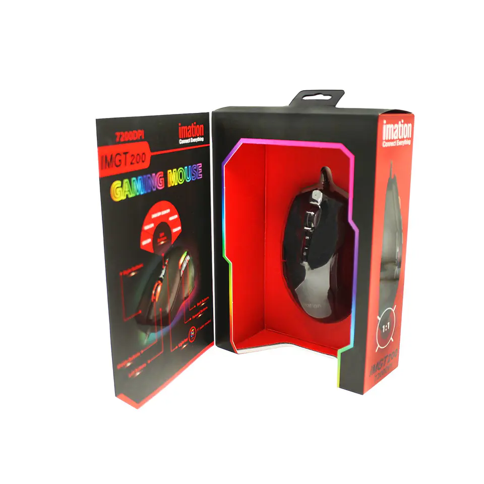 Mouse IMGT200, 7200 DPI, RGB IMATION 09-IMGT200-072 2