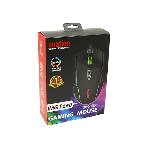 Mouse IMGT260, 12800 DPI, RGB IMATION 09-IMGT260-128
