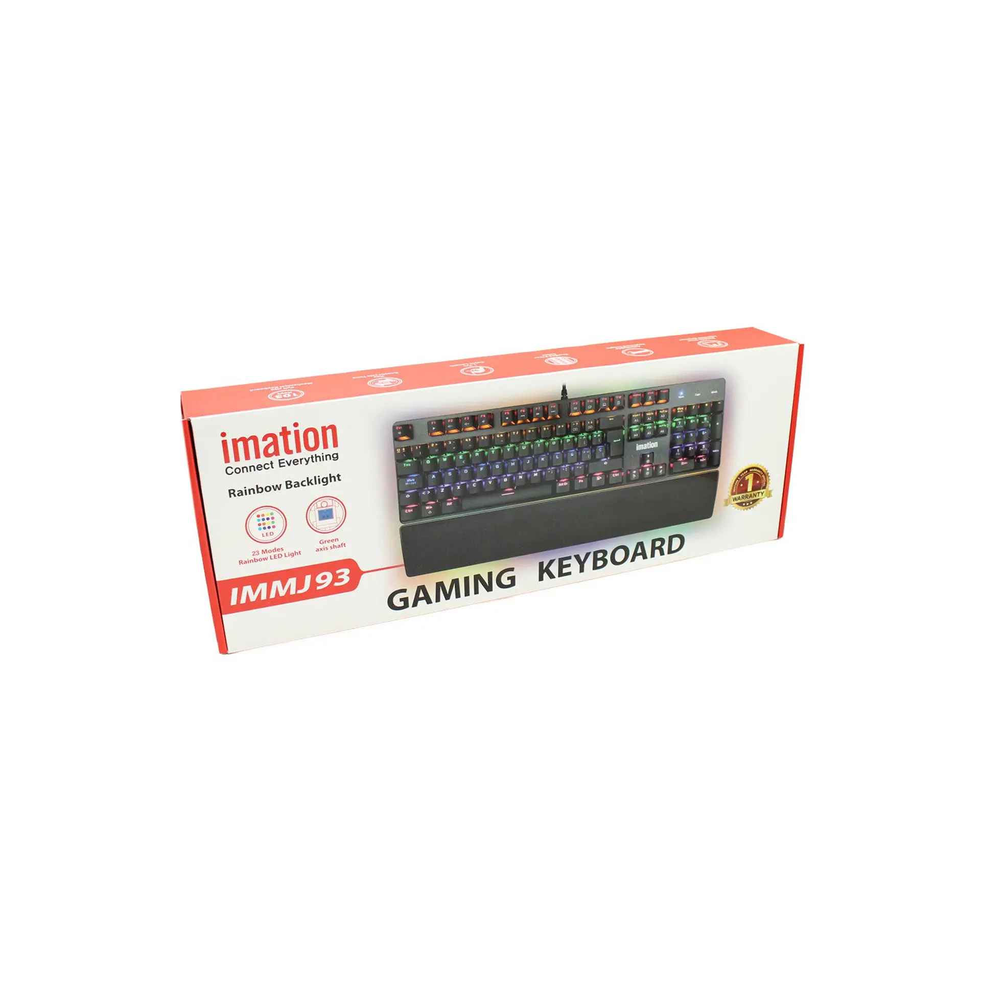 Teclado cable 1.7 mts con apoya IMATION 09-IMMJ93-RAIN 2