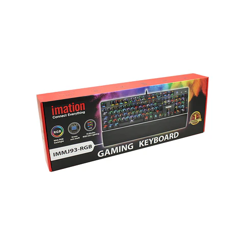 Teclado RGB cable 1.7mts con apoya IMATION 09-IMMJ93-RGB