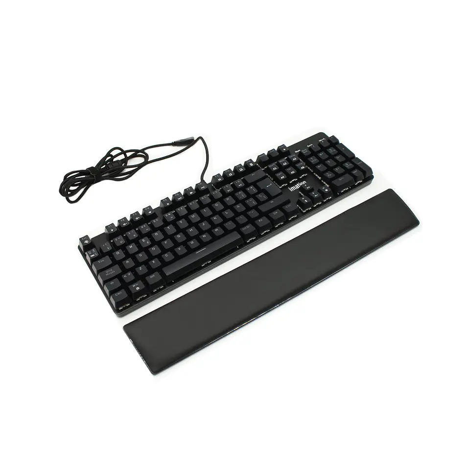 Teclado RGB cable 1.7mts con apoya IMATION 09-IMMJ93-RGB 2