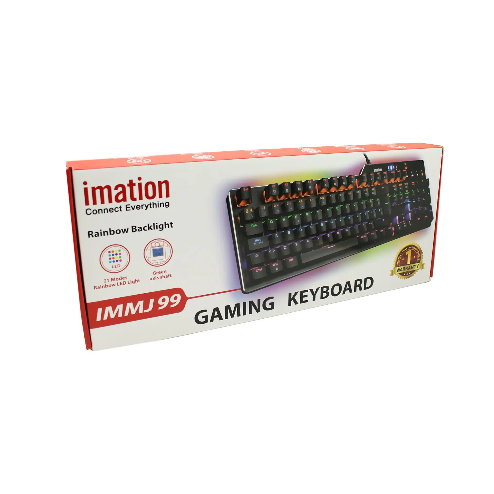 Teclado cable USB 1.7 mts IMATION 09-IMMJ99-RAIN 3